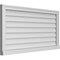Ekena Millwork Vertical Surface Mount PVC Gable Vent w/ 2"W x 2"H , Brickmould Sill Frame, 42"W x 22"H GVPVE42X2203SN - alternate 2